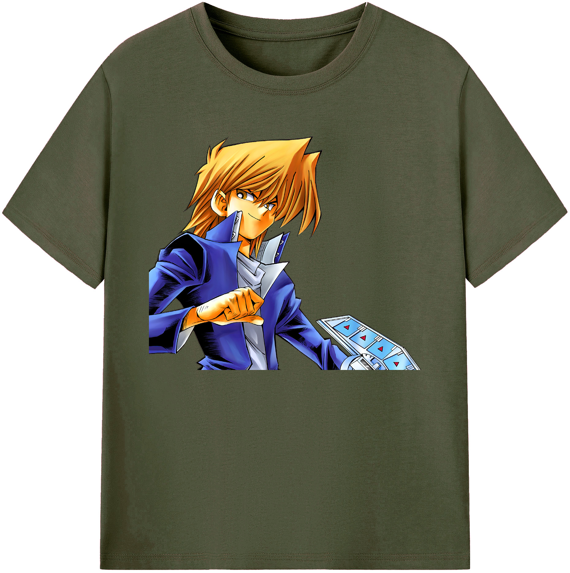 （画像用） 遊☆戯☆王 Yu-Gi-Oh! 綿100％ メンズ半袖Tシャツ｜肌触りやわらか＆通気性